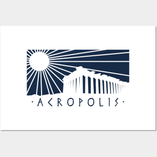 Acropolis Sunshine Posters and Art